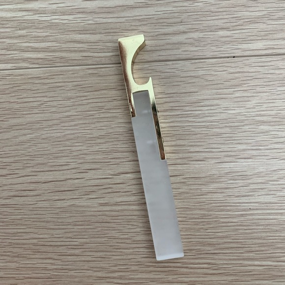 3/20$ Gold and “marble” - Bottle Opener - Picture 3 of 4